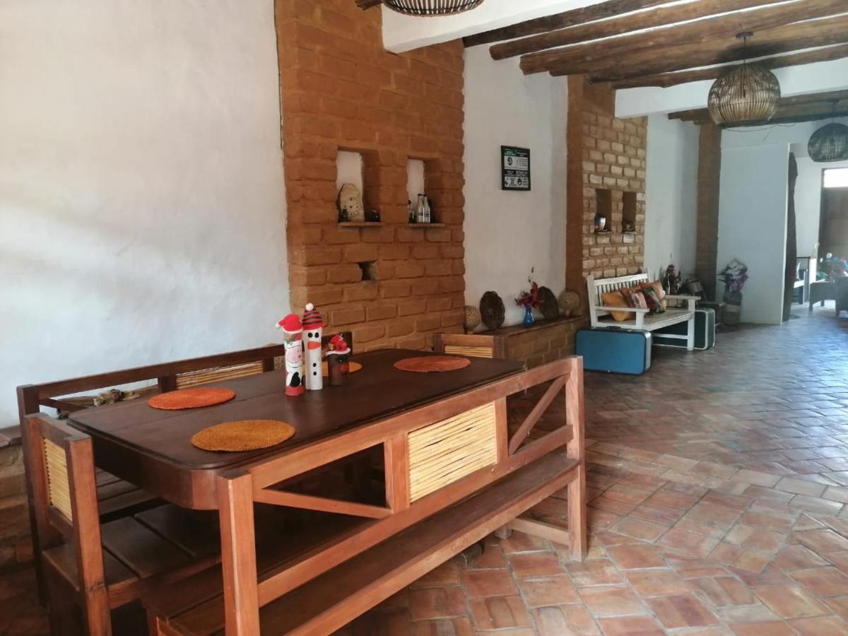 Casona Chara Hotell Barichara Eksteriør bilde