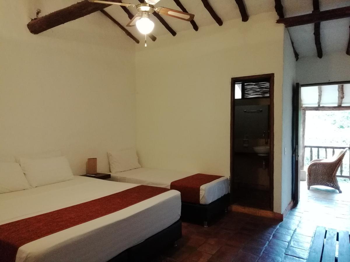 Casona Chara Hotell Barichara Eksteriør bilde