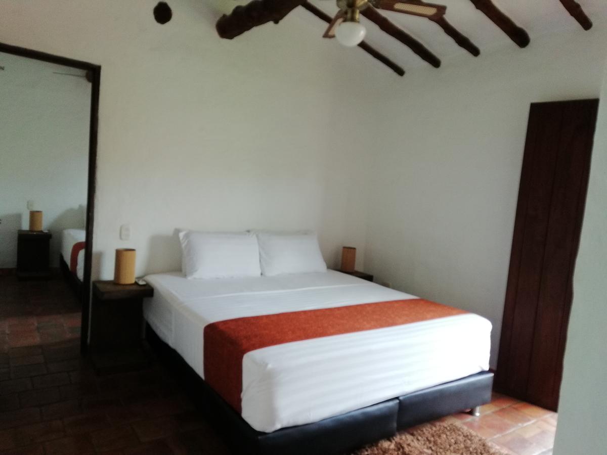 Casona Chara Hotell Barichara Eksteriør bilde